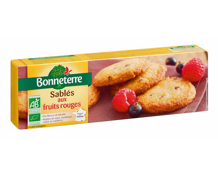 BONNETERRE Sabls aux Fruits Rouges - 150 g