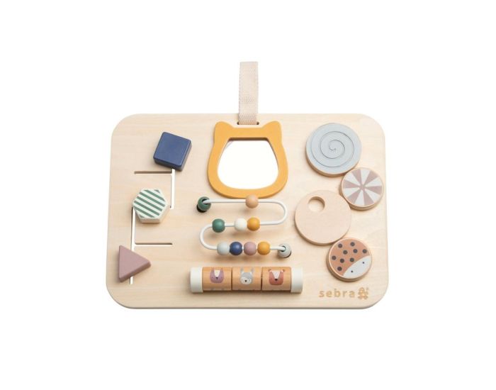 SEBRA Panneau d'Activit�s en Bois - Woodland - D�s 4 mois