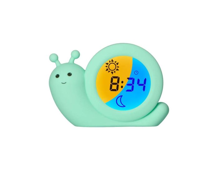 ALECTO R�veil Educatif Enfant Formateur de Sommeil - Escargot Simon - Vert