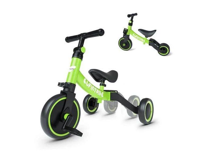 BESREY Tricycle Pliable Evolutif en Draisienne - D�s 1 � 4 ans