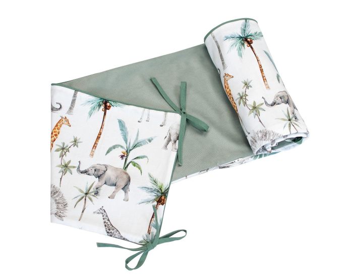 SEVIRA KIDS Housse pour Tour de Lit R�versible - Safari