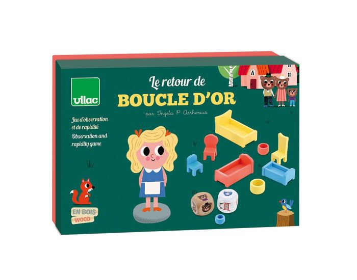 VILAC Jeu de Soci�t� Boucle d'Or - D�s 4 ans 