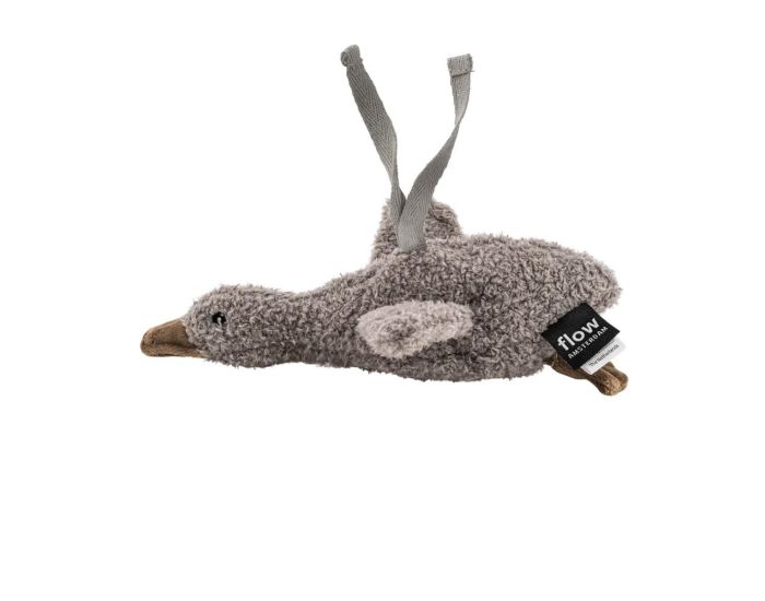 FLOW AMSTERDAM Peluche Bruit Blanc � Suspendre - Liva l'Oie - Grise - D�s la naissance 