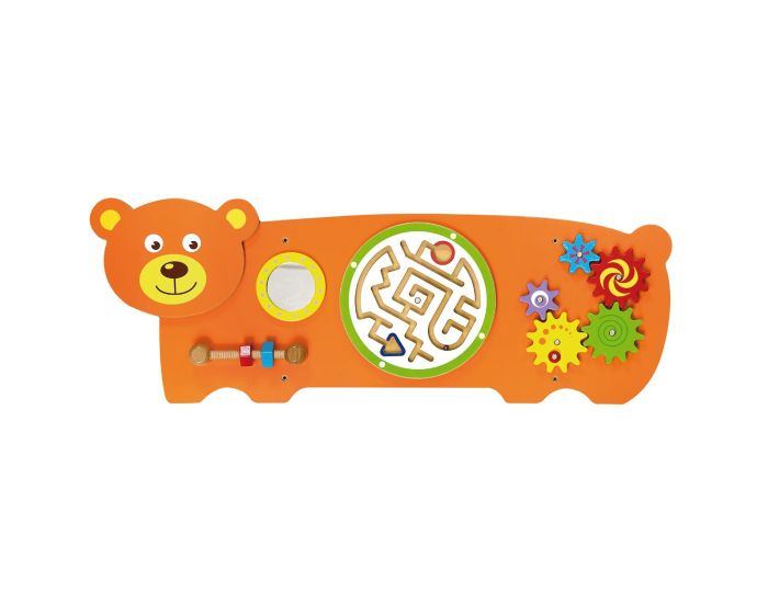 VIGA TOYS Panneau d'Activit�s Mural Ours - D�s 1 an