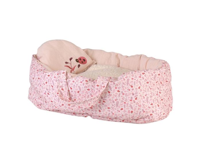 EGMONT TOYS Couffin en Tissu Poup�e Coccinelle - 40 cm - D�s 12 mois 