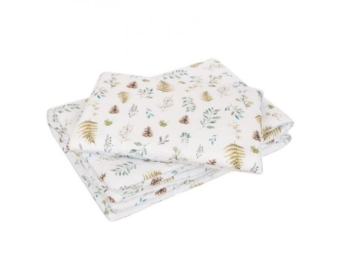 SEVIRA KIDS Couette 135x100 et Oreiller Enfant - Collection Nature