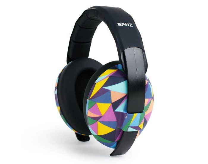 BABY BANZ Casque Anti Bruit pour B�b� -  Kaleidoscope - 3 mois � 3 ans