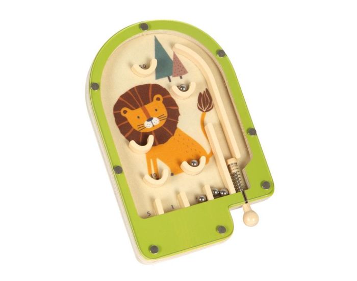 SMALL FOOT COMPANY Mini Jeu de Flipper - Lion - D�s 3 ans 