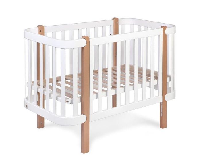YAPPYKIDS Berceau B�b� avec Sommier R�glable et Inclinable - Yappy �tude - 120 x 60 cm