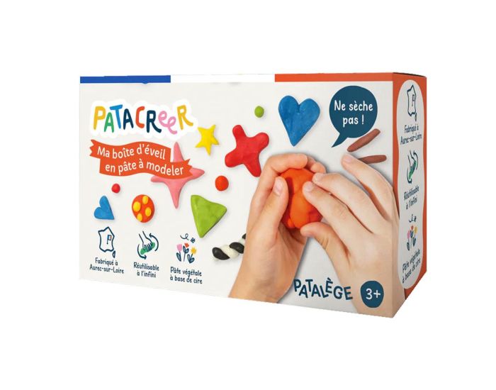 PAT' A CREER Mon Atelier d'Eveil 9 Couleurs - P�te � Modeler - D�s 3 ans 