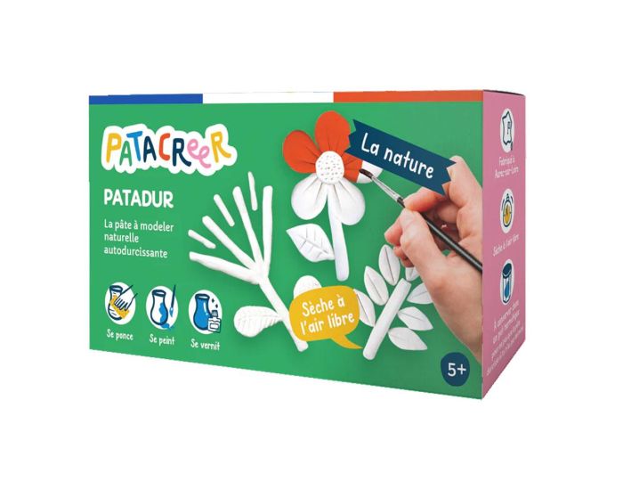 PAT' A CREER Kit � Fabriquer - Ma Nature en P�te � Modeler Autodurcissante - D�s 5 ans 