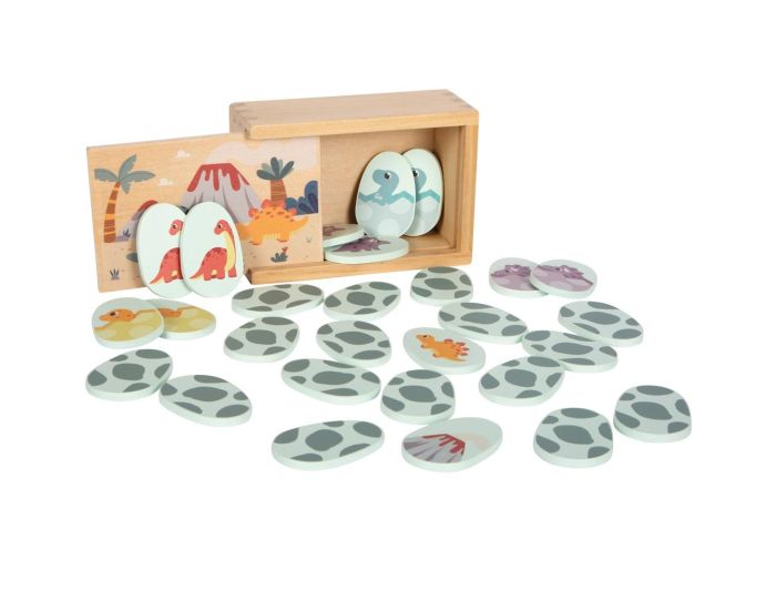 SMALL FOOT COMPANY Jeu de M�mo - Dino - D�s 2 ans