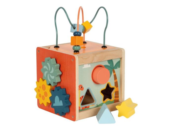SMALL FOOT COMPANY Cube de Motricit� - Dino - D�s 1 an 