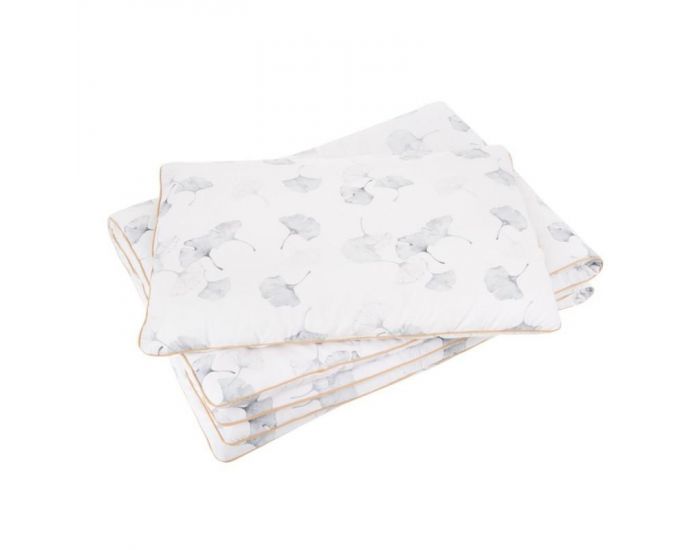 SEVIRA KIDS Couette 135x100 et Oreiller Enfant - Gink Gris
