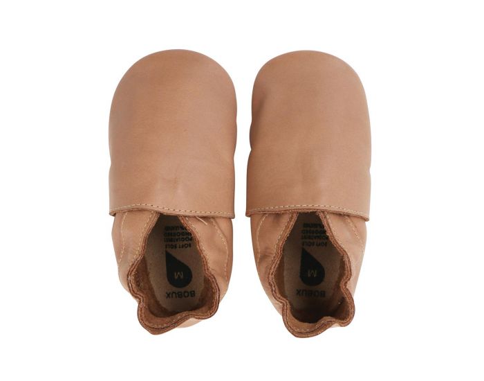BOBUX Chaussons Bb Soft Soles en cuir Classic Caramel