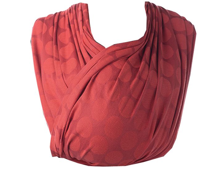 BABYLONIA BB-Slen charpe de Portage Tisse - Rouge Piment