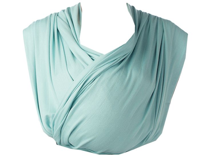 BABYLONIA BB-Slen charpe de Portage Tisse - Crystal Blue