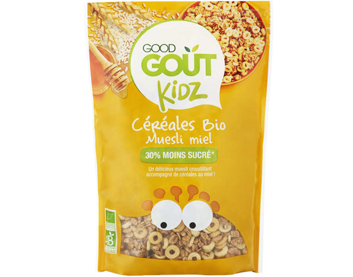 GOOD GOUT KIDZ Crales Muesli Miel - 300 g - Ds 3 ans