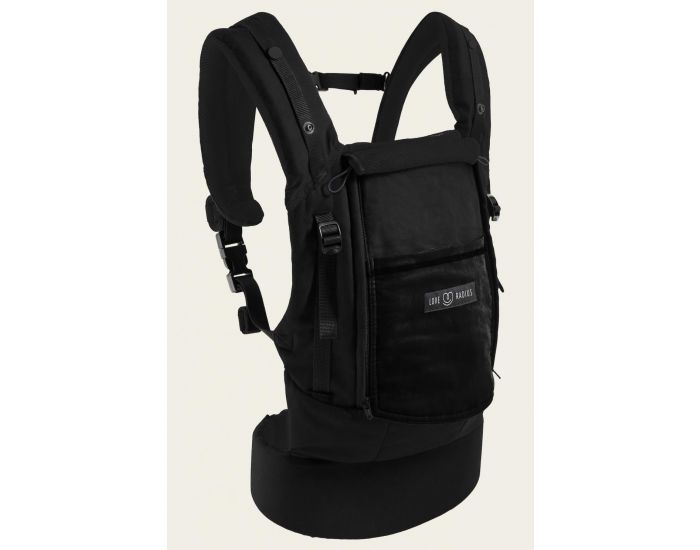 LOVE RADIUS par JPMBB PhysioCarrier - Tout Noir - Coton
