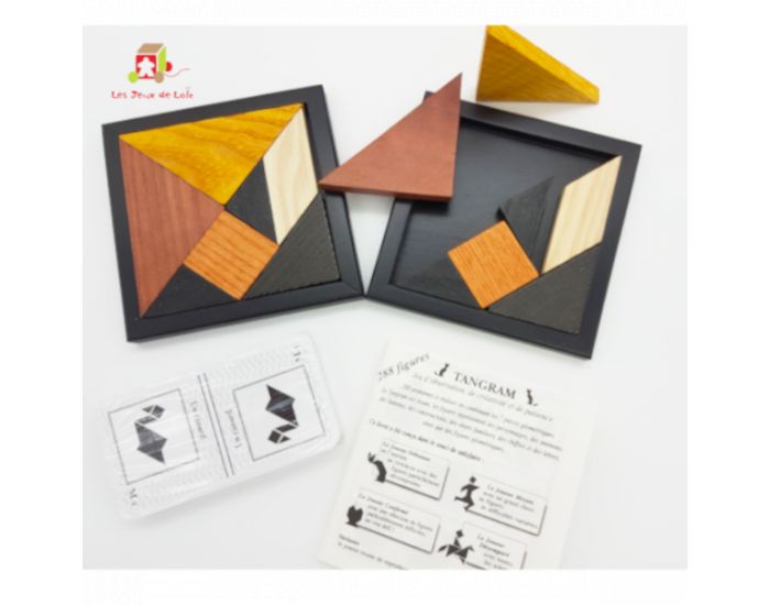 GUY JEANDEL Tangram speed (2 joueurs) - Ds 8 ans