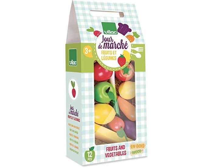 VILAC Jour de march : fruits et lgumes - Ds 3 ans