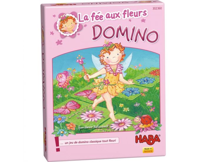 HABA La fe aux fleurs : jeu de dominos - Ds 3 ans