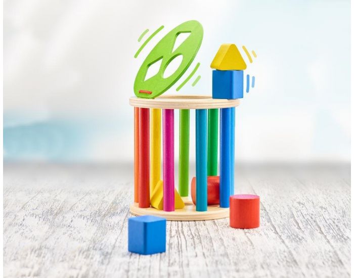 SELECTA SPIELZEUG Bote  formes Rouleau trieur - Ds 12 mois