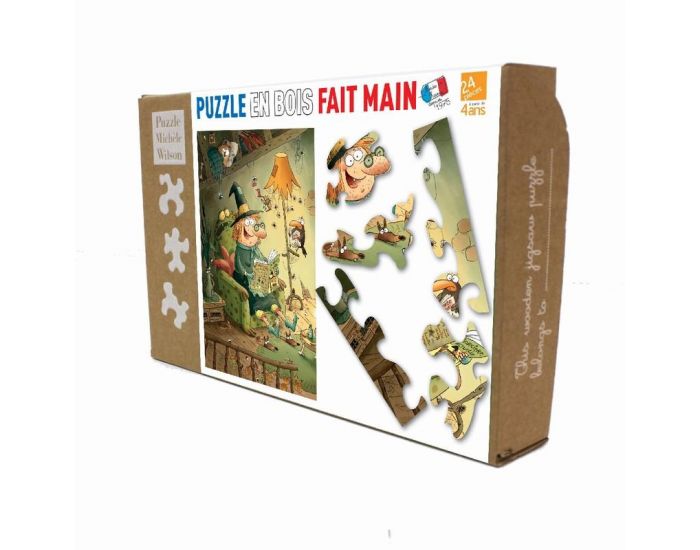 MICHLE WILSON Puzzle Gorbine et Monstrocalm 24 pices - Ds 5 ans