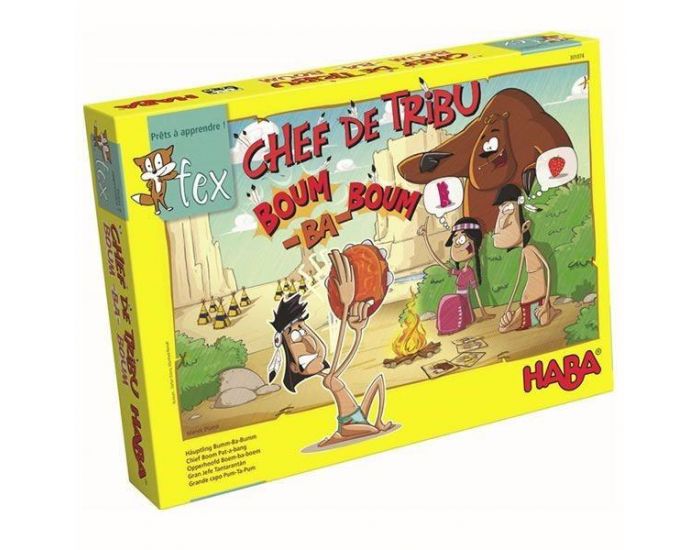 HABA Chef de tribu  boum- ba-boum - D�s  6 ans