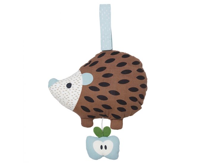 FRANCK ET FISCHER Jouet musical Else le hrisson marron - Ds la Naissance