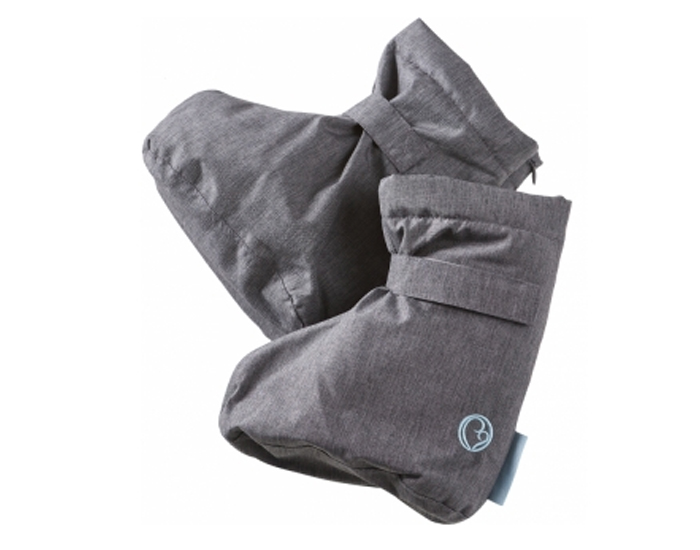 MAMALILA Couvre-Chaussures B�b� Hiver - Gris
