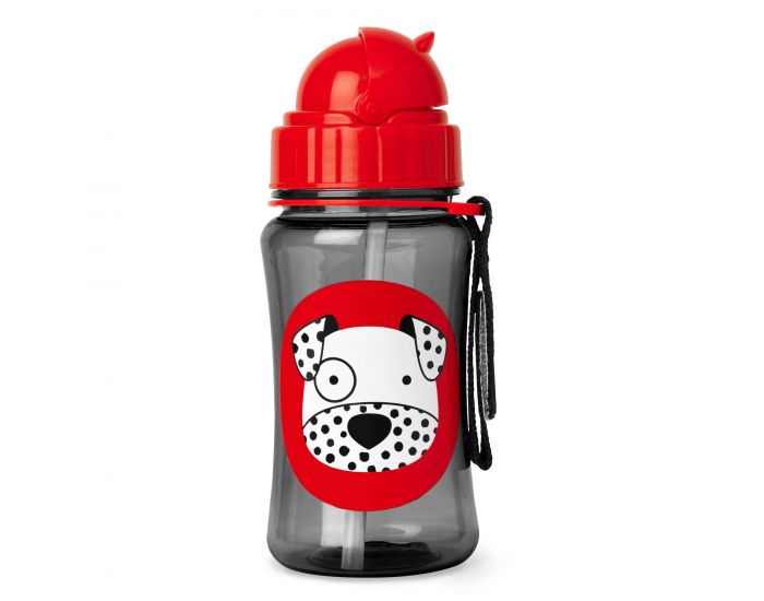 SKIP HOP Gourde avec paille ZOO - Dalmatien