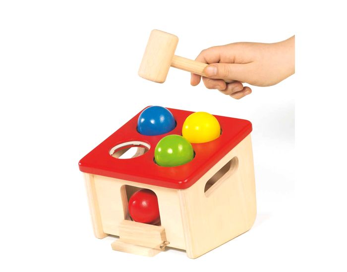 GOKI Jeu Tape Boules - Ds 12 mois