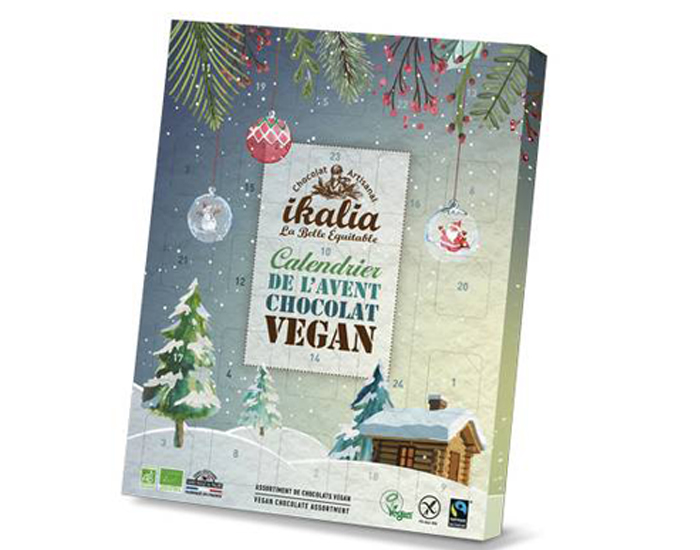 IKALIA Calendrier de l'Avent Vegan - 115 g