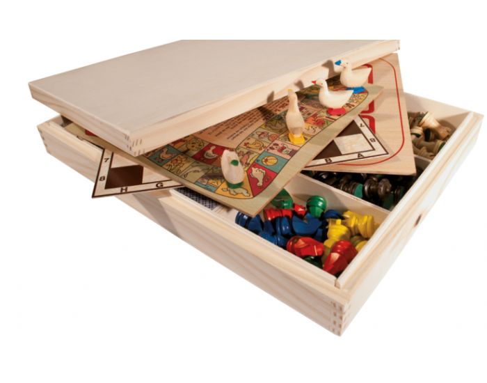 JURABUIS Coffret de jeux traditionnels Chavet - D�s 8 ans