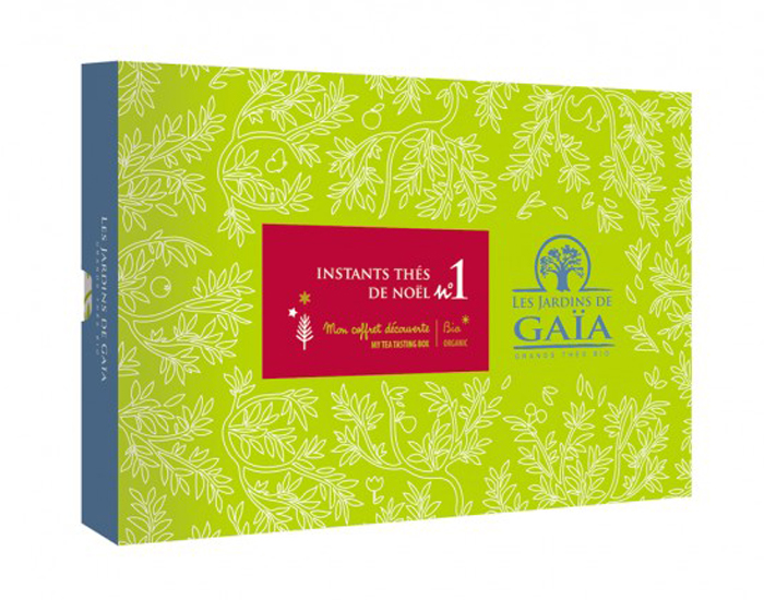 LES JARDINS DE GAIA Coffret D�couverte Instants Th�s de No�l - lot de 6