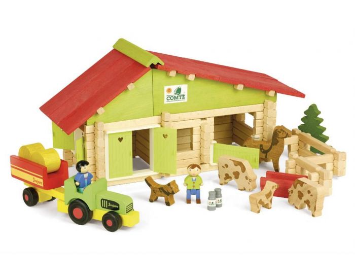 JEUJURA - Ferme  comt avec tracteur et animaux - ds 5 ans