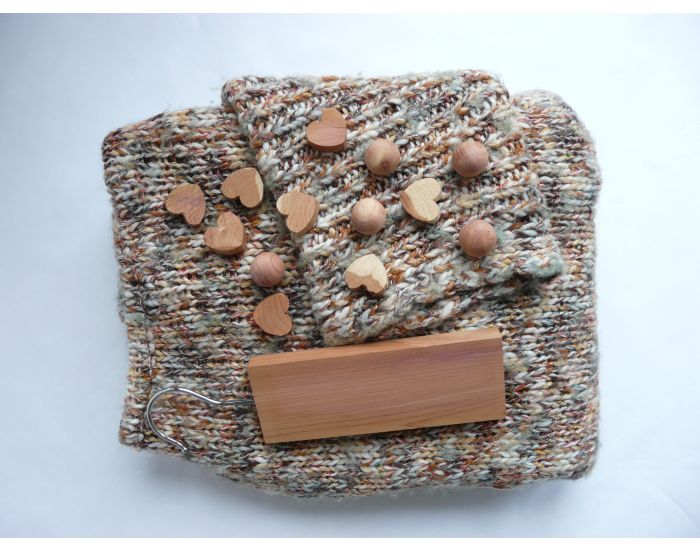 ECO-CONSEILS Anti mites en Bois de Cdre Naturel 