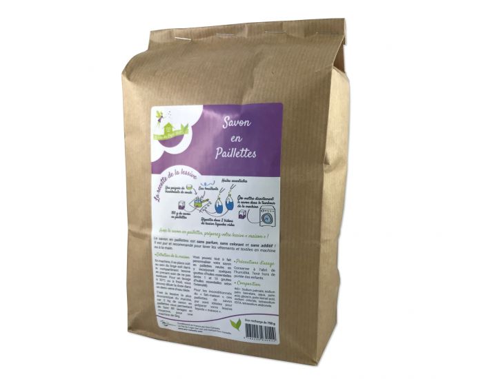  LA FEE DU LOGIS VERT Savon en Paillettes 