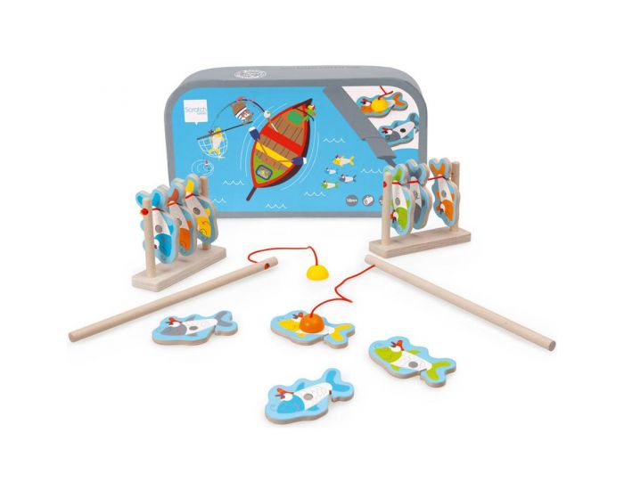 SCRATCH EUROPE Jeu de pche Sardines - Ds 18 mois