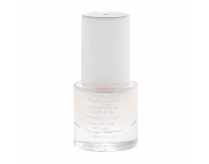 NAMAKI Vernis  ongles pelable  base d'eau Blanc nacre