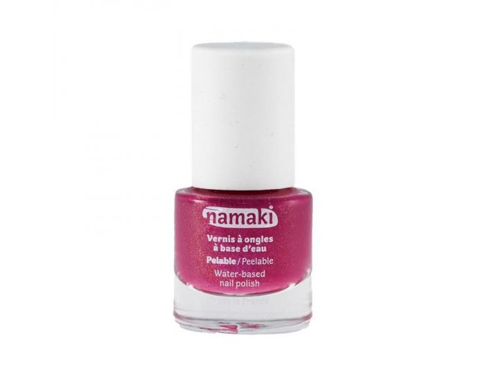 NAMAKI Vernis  ongles pelable  base d'eau Fushia