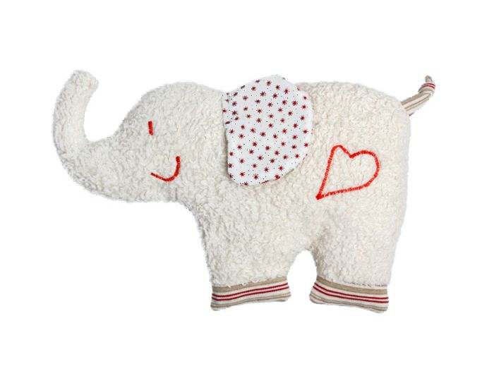 EFIE Coussin Bouillotte lephant Noyaux de cerises