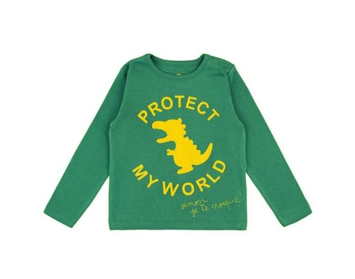 LA QUEUE DU CHAT T-Shirt Bb Bio  Manches Longues 