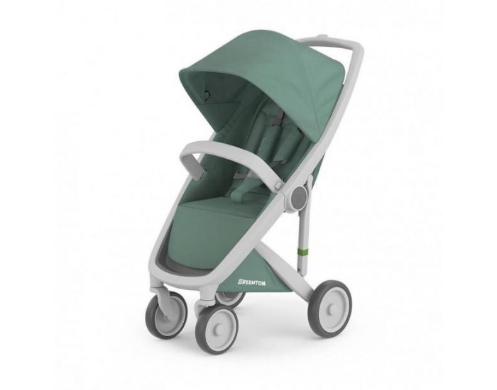 GREENTOM Greentom - Poussette cologique Upp Classic - bleu canard / gris
