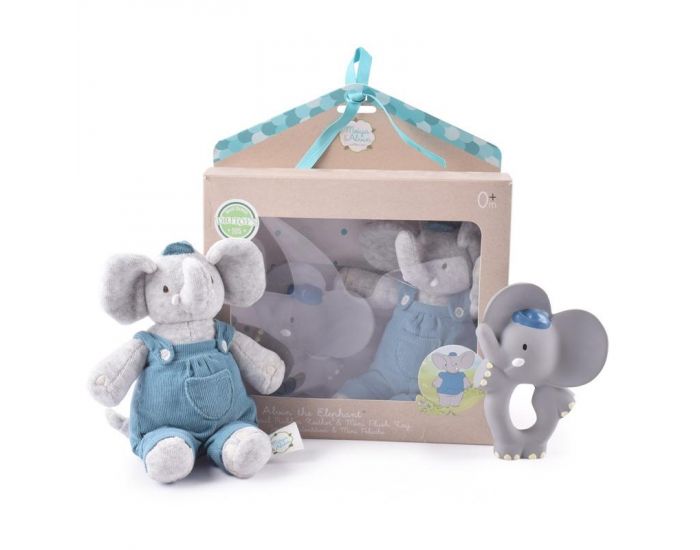 MEIYA & ALVIN Coffret Cadeau de Naissance El�phant