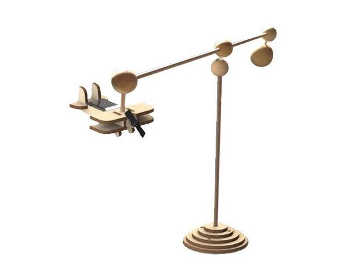 HELIOBIL Mini Biplan Solaire Volant (Diam 20 cm) - D�s 6 ans