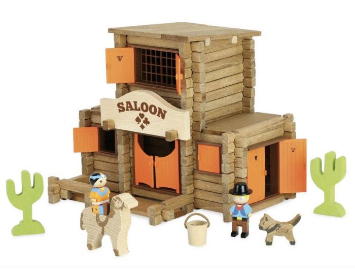 JEUJURA Far West Le Saloon 170 pices - Ds  5 ans