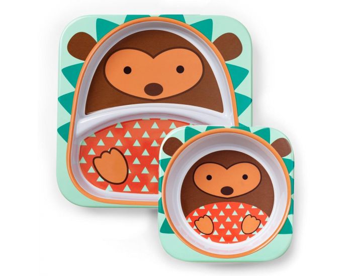 SKIP HOP Set assiette + bol H�risson SKIP HOP