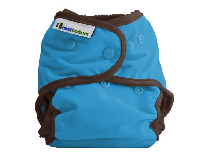 BEST BOTTOM Couche lavable TE2 Taille Unique pressions - Cookie Monster